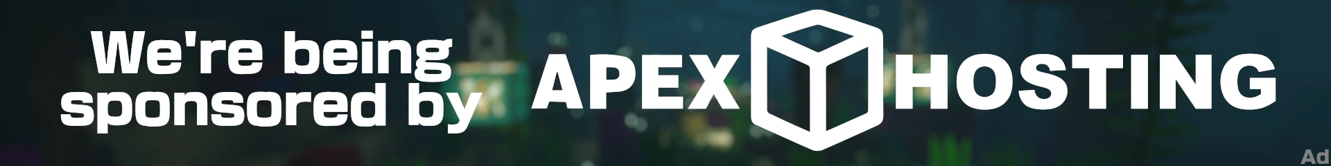 We're sponsored by Apex Hosting! (ad)
